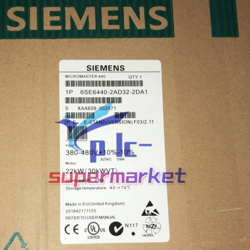 6se6440 2ad32 2da1 1pz - 6se6440-2ad32-2da1, nuovo