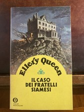 (Ellery Queen) Il caso dei fratelli siamesi 1979 1 ed. Mondadori Oscar gialli