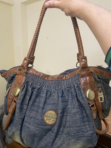 Borsa grande denim miss - in,