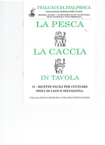 Pesca caccia in tavola - la,