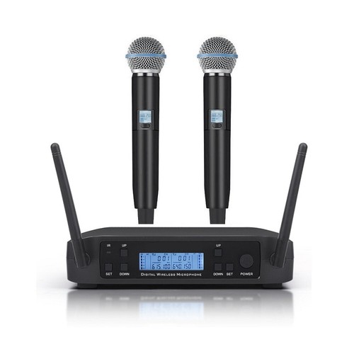 Doppio microfono cordless - doppio,