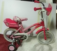 bici bimba 12"modificata con cerchi in ferro e pedali piu' sicuri "da grandi"