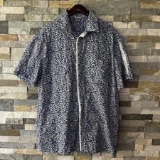 John Galliano Slit Print Shirt