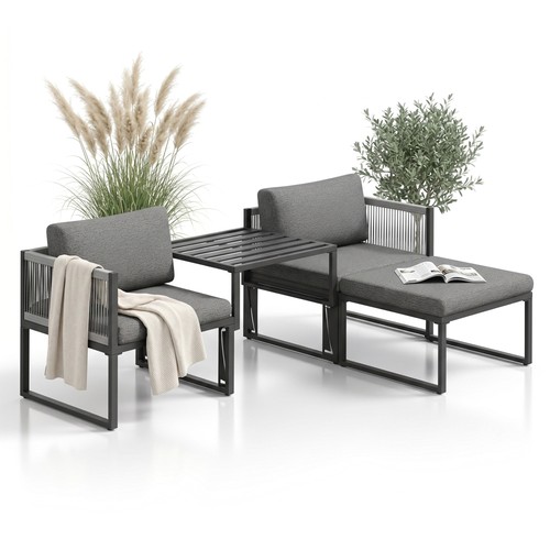 Set salotto alluminio salotto