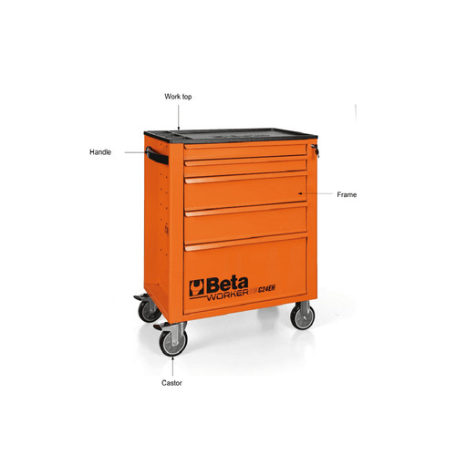 Beta tools c24eh cassettiera - tools, c24eh/5