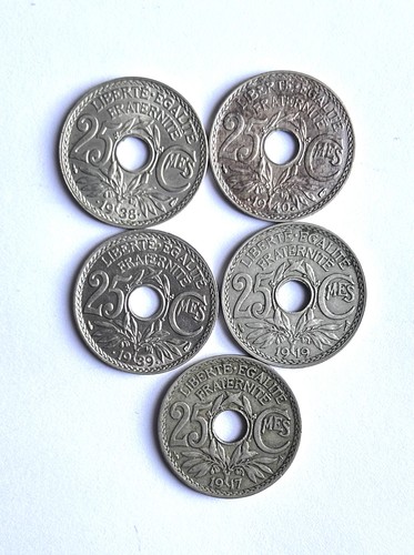 Set monete centimes - set, 25