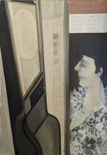 LONGINOTTI GIANNI (Padova, 1927 - 2007) UOMO CON OROLOGIO olio su tela s. d. cm.