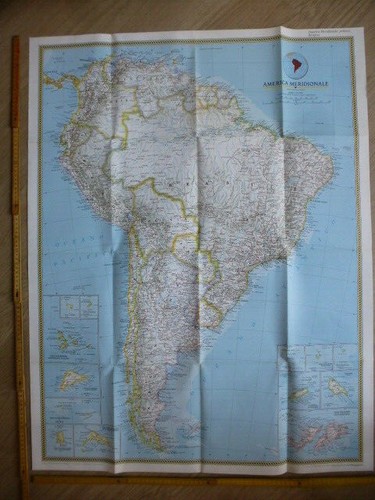 Cartina america meridionale - america,