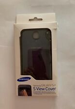 Cover Samsung Galaxy S4 Custodia originale Nero lucido S View Cover Etui rabat