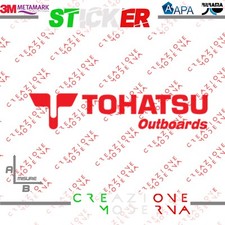ADESIVO STICKER LOGO TOHATSU