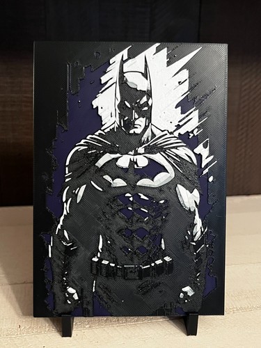 Batman art stampato - batman, a