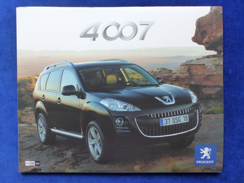 Peugeot 4007 year - , 2008-press