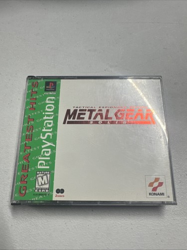 Metal gear solid greatest hits - greatest,