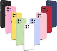COVER + PELLICOLA VETRO PER XIAOMI MI 11 LITE  4G / 5G CUSTODIA SILICONE MORBIDO