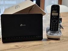 TP-Link Archer VR1210v Modem Router Evdsl fino A 300Mbps + Panasonic KX-TG1611JT