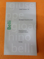 I poeti italiani Giuseppe Gioachino Belli L'Unità 190925