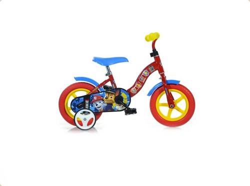 Bici paw patrol rossa - 10,