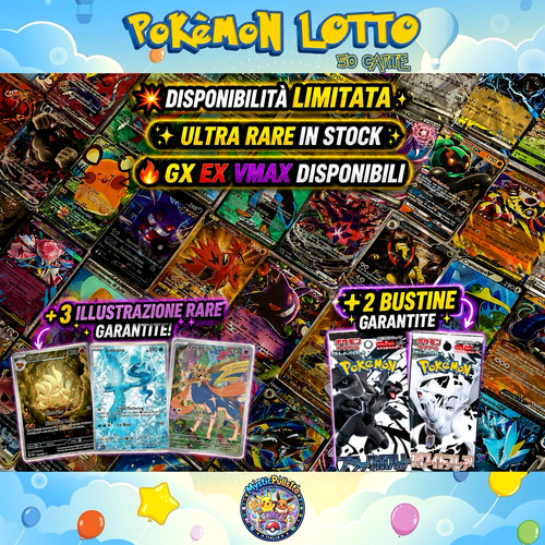 Carte pokémon lotto - carte,
