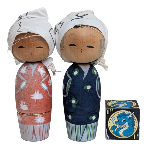 Mini bambola creativa - , kokeshi