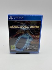 Sublevel Zero Redux PS4 *Pls Leggi Descrizione* Nuovo e Sigillato Uscita UK