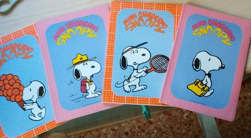 Lotto mini quaderni snoopy - mini,