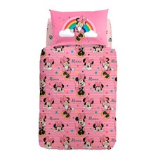 Completo copripiumino Minnie Rainbow Disney Caleffi - dimensioni varie X928