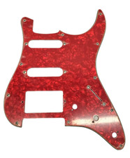 Battipenna Rosso SSH per Chitarra Elettrica Modello Stratocaster 3 Strati