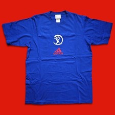 Japan South Korea 2002 World Cup Official Merch T Shirt Adidas Size M Blue 1999