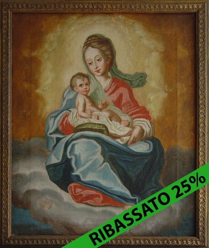 Madonna con bambino - con, 700
