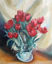 Dipinto ad olio impressionista