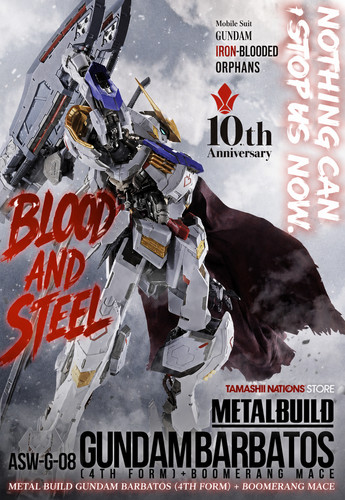 Metal build gundam barbatos - build,