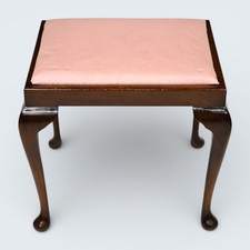 Sgabello toeletta vintage