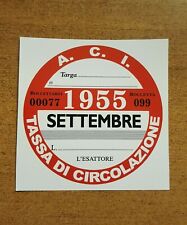 Bollo decorativo SETTEMBRE