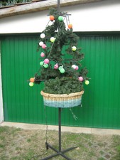 Albero Natale espositore in ferro mercatini alimentari cosmetici erboristeria 