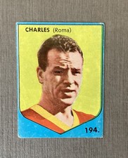 1962 John Charles Rare Card/Figurina Lampo 1963 Roma Wales Juventus Football 
