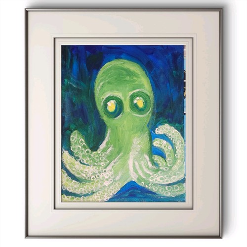 Quadro astratto colorato