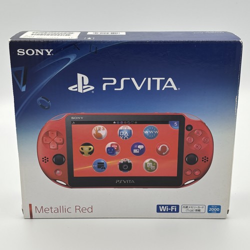 Sony vita pch - pch-2000, rosso