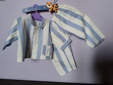 PIGIAMA COTONE AZZURRO PER
