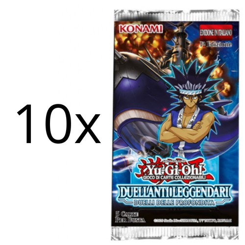 10x boosters - yu-gi-oh!,