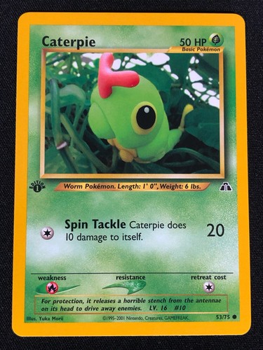 Pokemon caterpie 1 - caterpie, 53/75