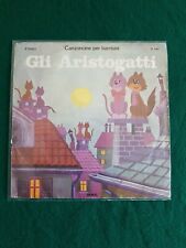 45 GIRI ''7 - I SANREMINI - GLI ARISTOGATTI - SOTTO LA CAPPA DEL CAMINO - disco