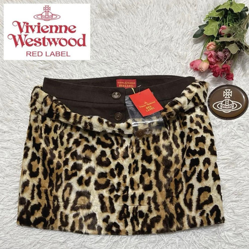 Minigonna leopardata vivienne - minigonna,