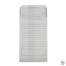 CONFEZIONE 100 BUSTE RIPARAZIONE BIANCHE PREMARCATE OROLOGIAIO OROLOGI ORAFO