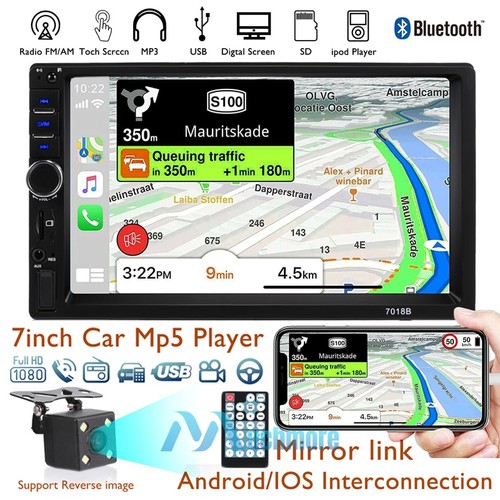 Autoradio doppio din 7in - din, mp5