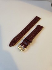 LONGINES Cinturino Orologio Vintage Pelle 16 mm Leather Watch Strap 