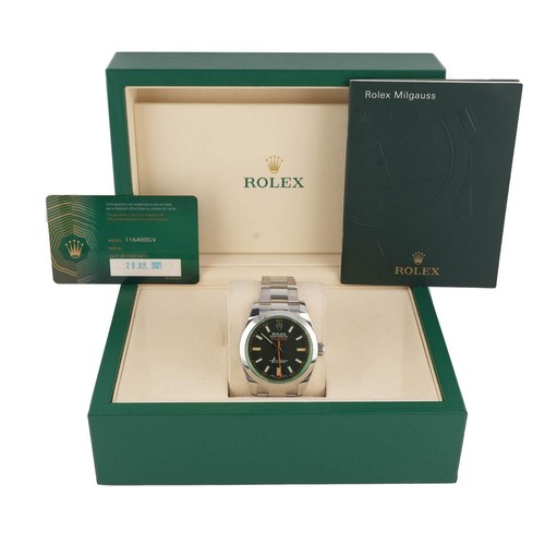 Rolex 116400gv milgauss mm - rolex,