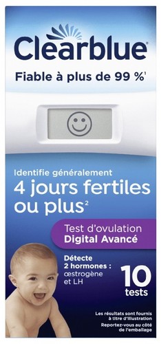 Clearblue test ovulation - clearblue,