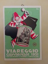 Manifesto Enit Carnevale Viareggio Illustrato Bonetti