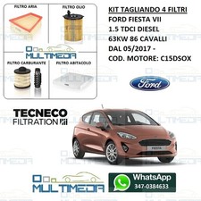 KIT TAGLIANDO 4 FILTRI FORD