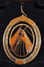 Ornamento ponte dorato 2004